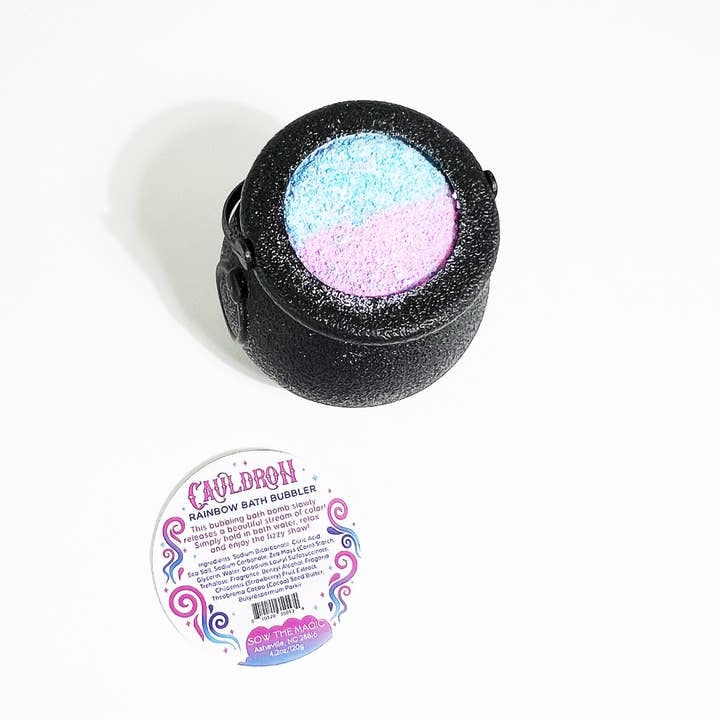Sow the Magic - Wholesale Bath Bomb/Fizz - Cauldron Rainbow Bath Bubbler