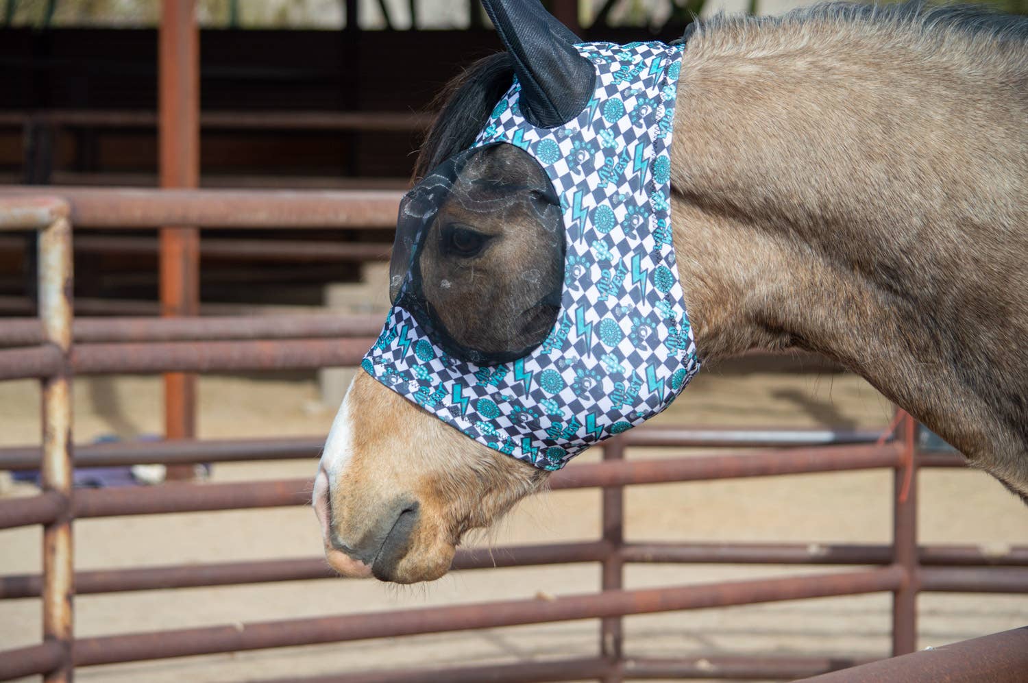 Schulz Equine - Wholesale Horseback Riding Gear - Lycra Fly Mask40