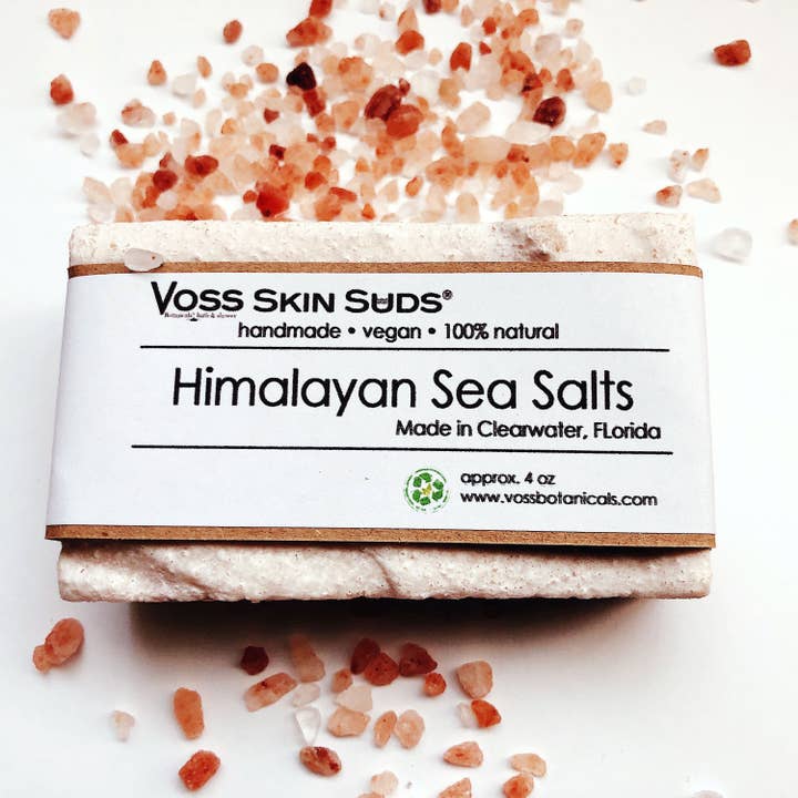 Himalaya havssalt tvål för wholesale av Voss Botanicals, LLC