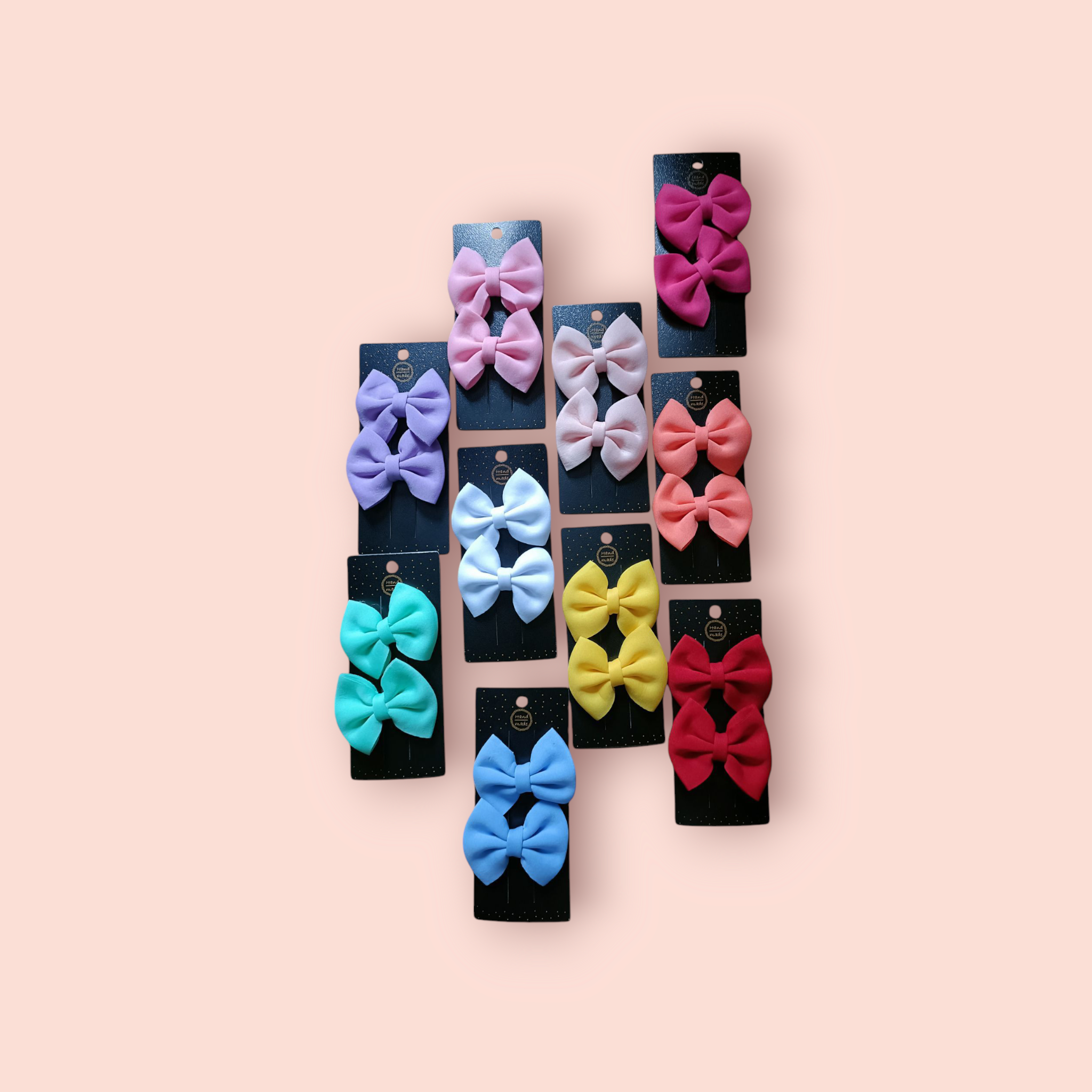 Kids4trendy - Wholesale Hair Bow - Kids - Soft Bow hair bows 10 pairs4