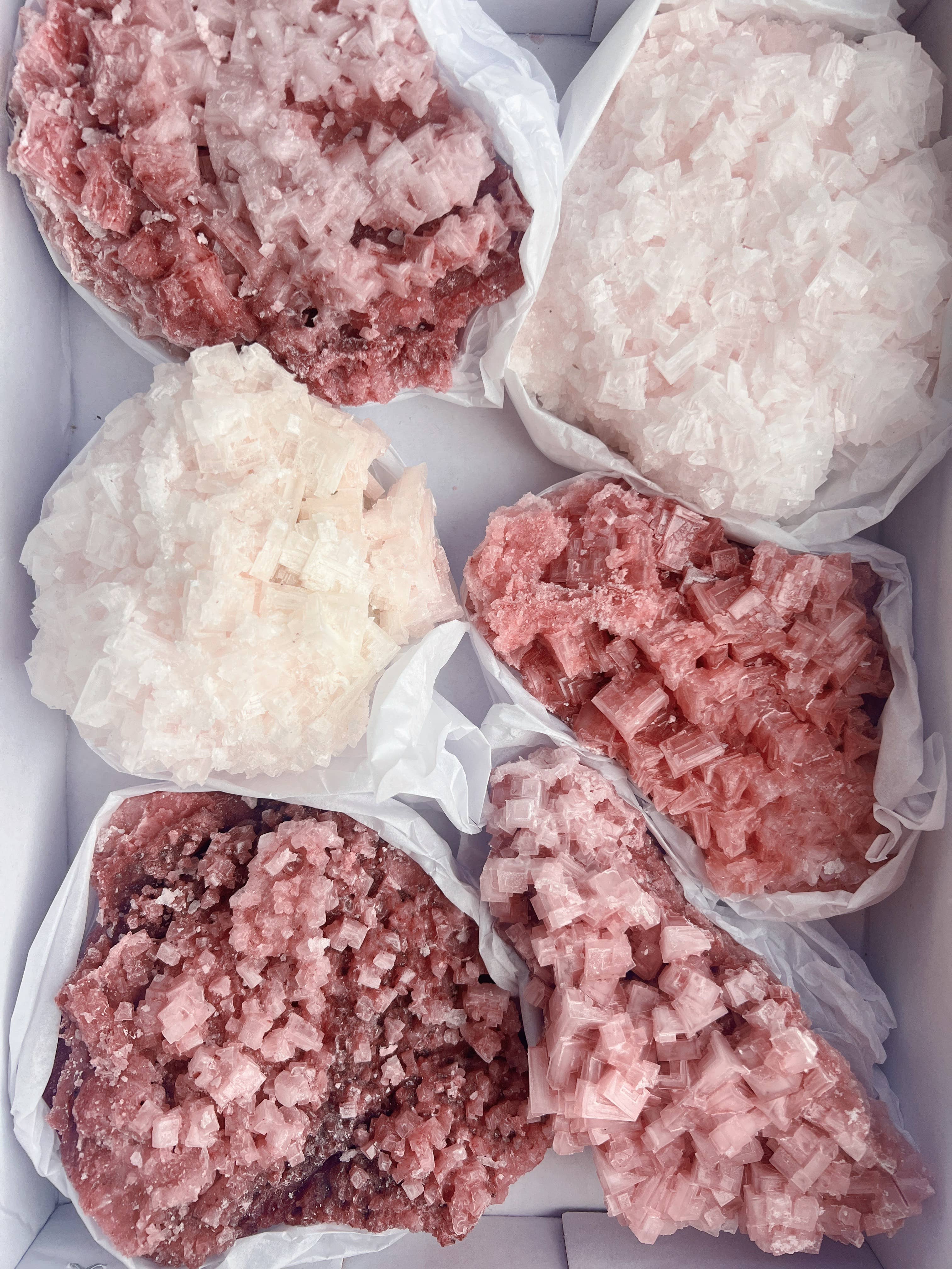 Terra Dawn Minerals - Wholesale Spiritual Stone/Crystal - Pink Halite Crystals2