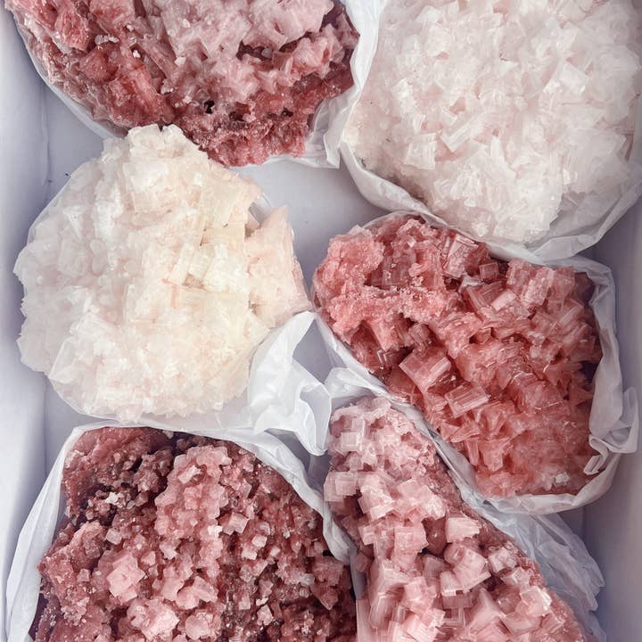 Terra Dawn Minerals - Wholesale Spiritual stone/crystal - Pink Halite Crystals2