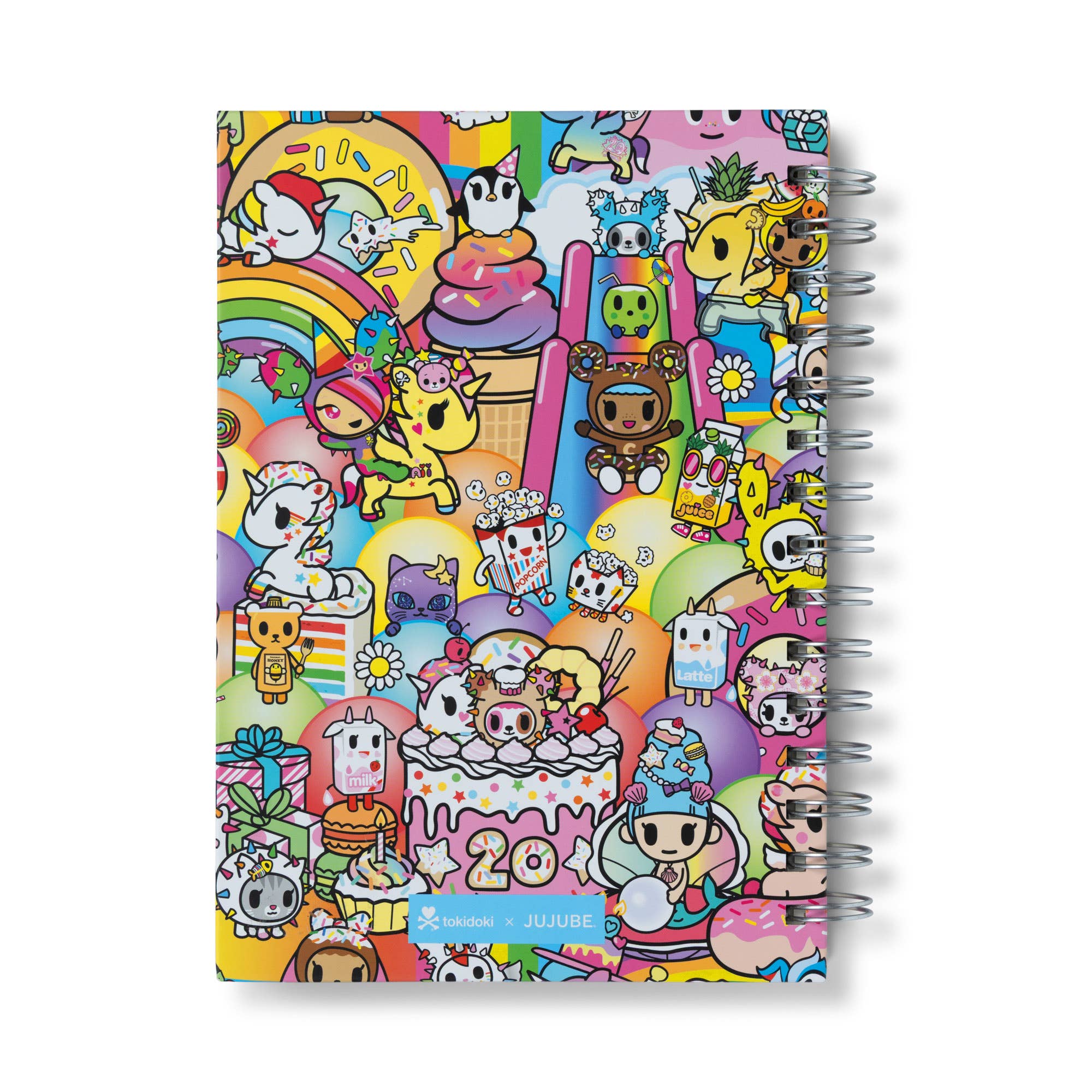 JuJuBe - Wholesale Notebook - Oliver Notebook with Pen Pocket toki 20th Anniversary3