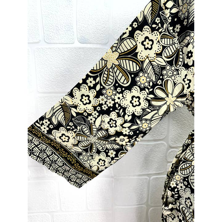 The Eastern Loom - Wholesale Kimono - Women's - Bohemian New Silk Sari Kimono Women Regal House Beach Robe
