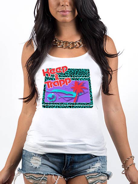 Keep it Trap Tank (Womens) for wholesale by Enemy Of The State