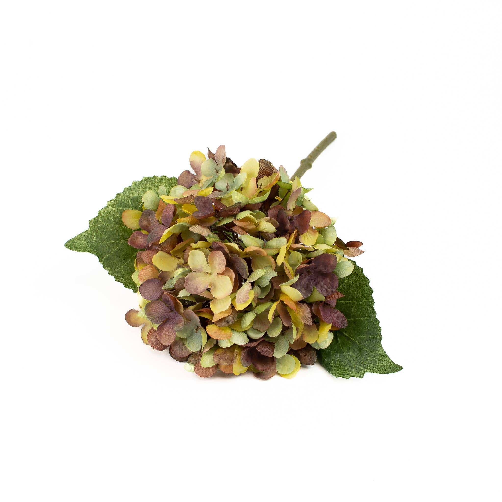 Mills Floral Company – wholesale Artificial flowers – Faux Hydrangea Pick - Tuscan - 13 Inch1