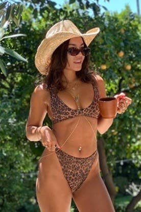 Olive & Pique - Wholesale Straw Hat - Women's - KALANI Raffia Western Rancher with Wire Brim for Shaping, Br4