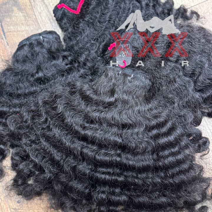 XXXHAIR LLC - Wholesale Hair Extensions - Raw Indian Kinky Curly Hair Bundle