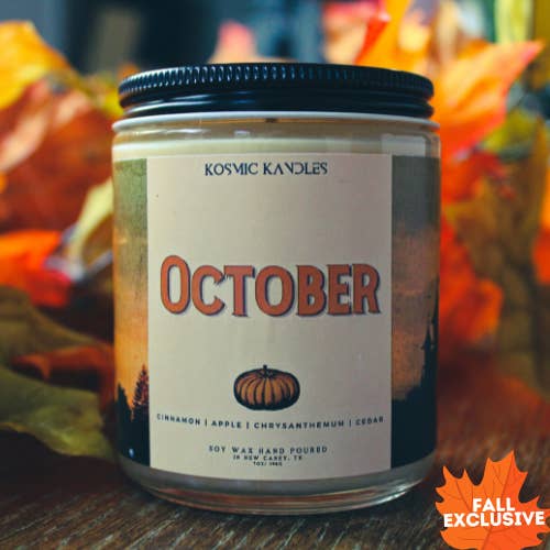ð October for wholesale by Kosmic Kandles LLC