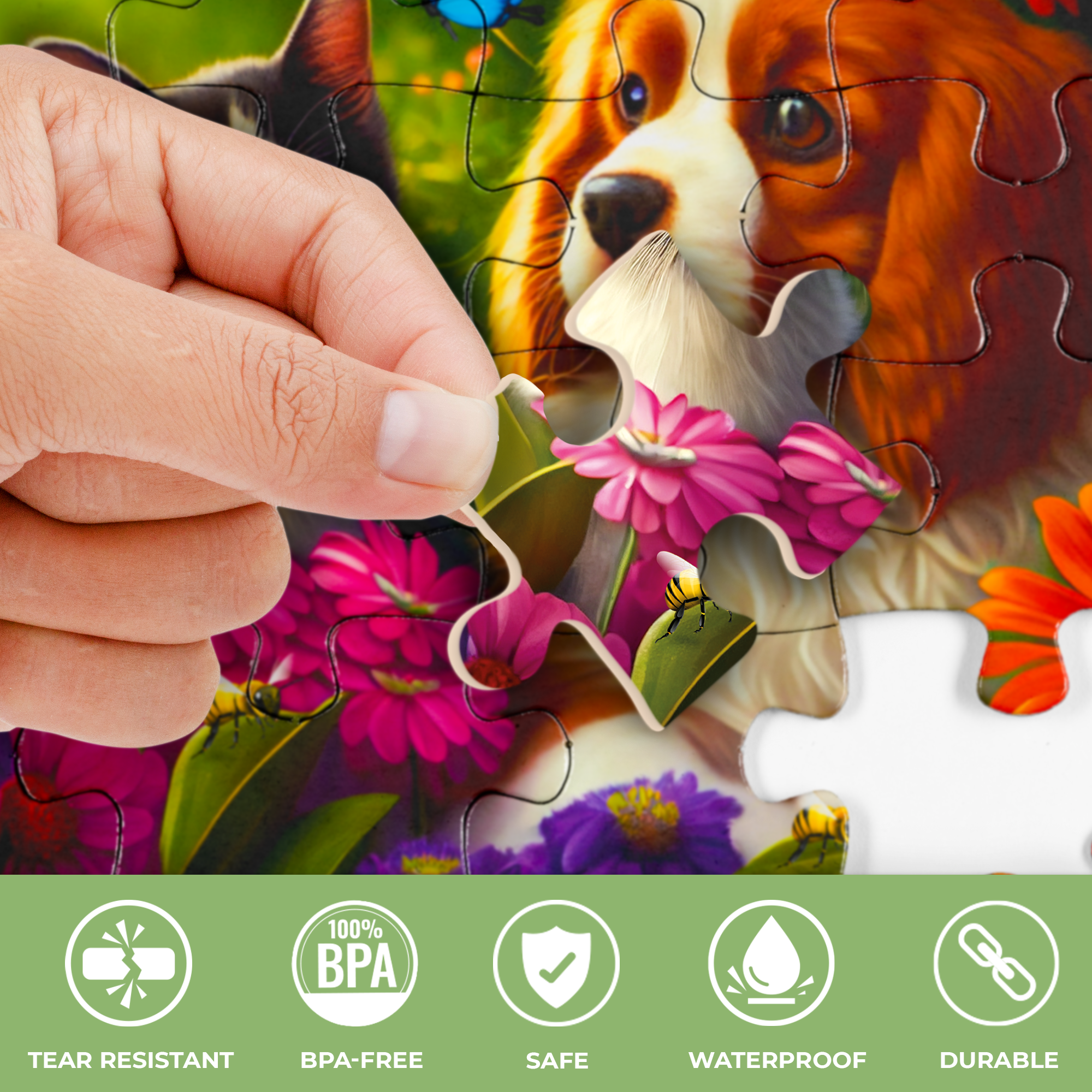 QUOKKA - Wholesale Puzzle - Adult - Dementia Puzzles for Elderly Birds 13 pieces | set of 33