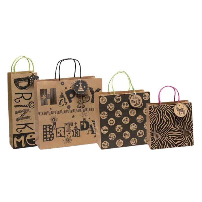 The Unique Paper Company - Wholesale Gift Bag - Eco-friendly Love The Earth Gift Bags FSCâ„¢ Sustainable