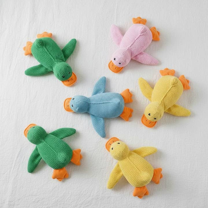 Plush Interactive Duck Toy for Dogs and Cats for wholesale by kapeit