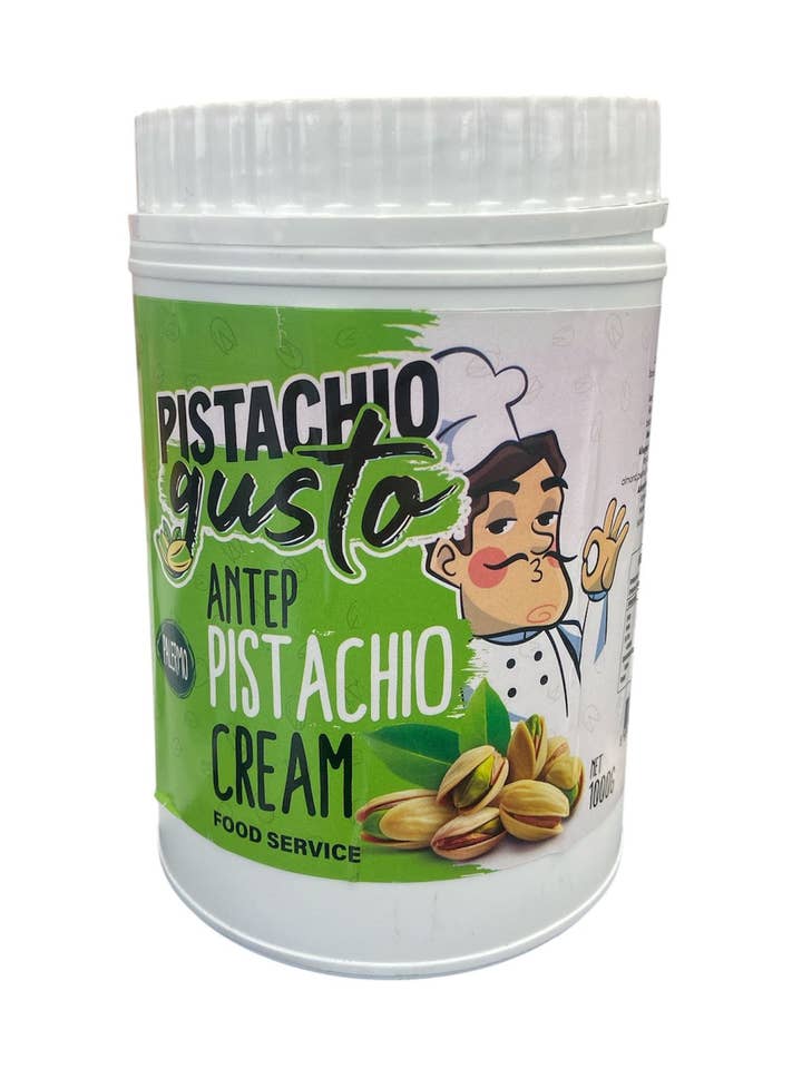 BY GUSTO %20 PISTACHIO CREAM 1 KG for wholesale by BY GUSTO