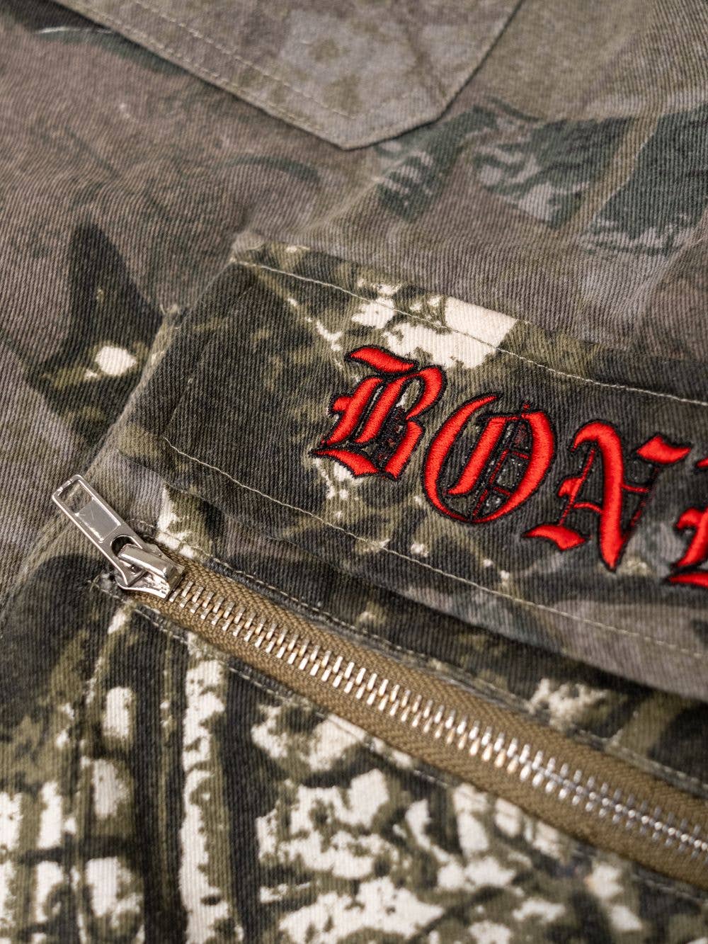 Billy Bones Club - Vendita all'ingrosso Pantaloncini (non jeans) - Uomo - Jorts cargo gotici con motivo Alpine Camo6