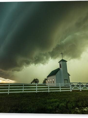 A Time To Pray - Canvas Print for wholesale by HomeGroen Photography