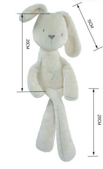Mix Match Colors Cuddly Soft Long Ears Legs Security Bunny cozy feel(10 Pack) for wholesale on Faire1