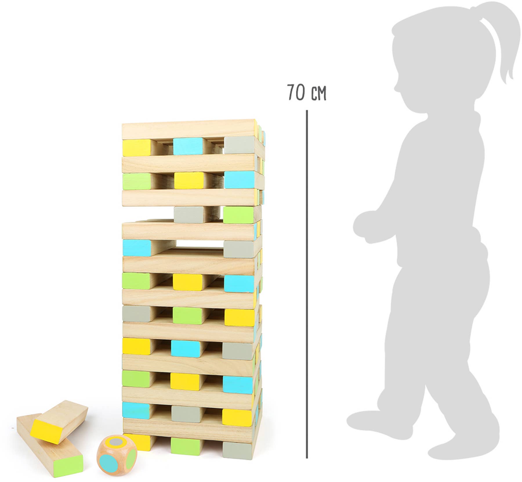 small foot - Wholesale Stacking Game - XXL Wobbly Tower "Active"3