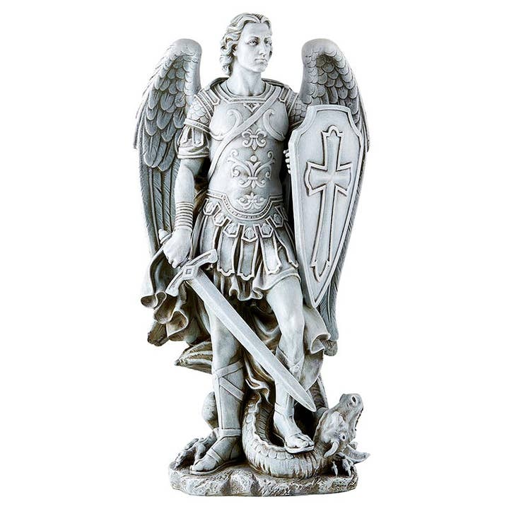 Christian Brands Catholic - Wholesale Decorative Figurine - 12.25" St Michael Statue
