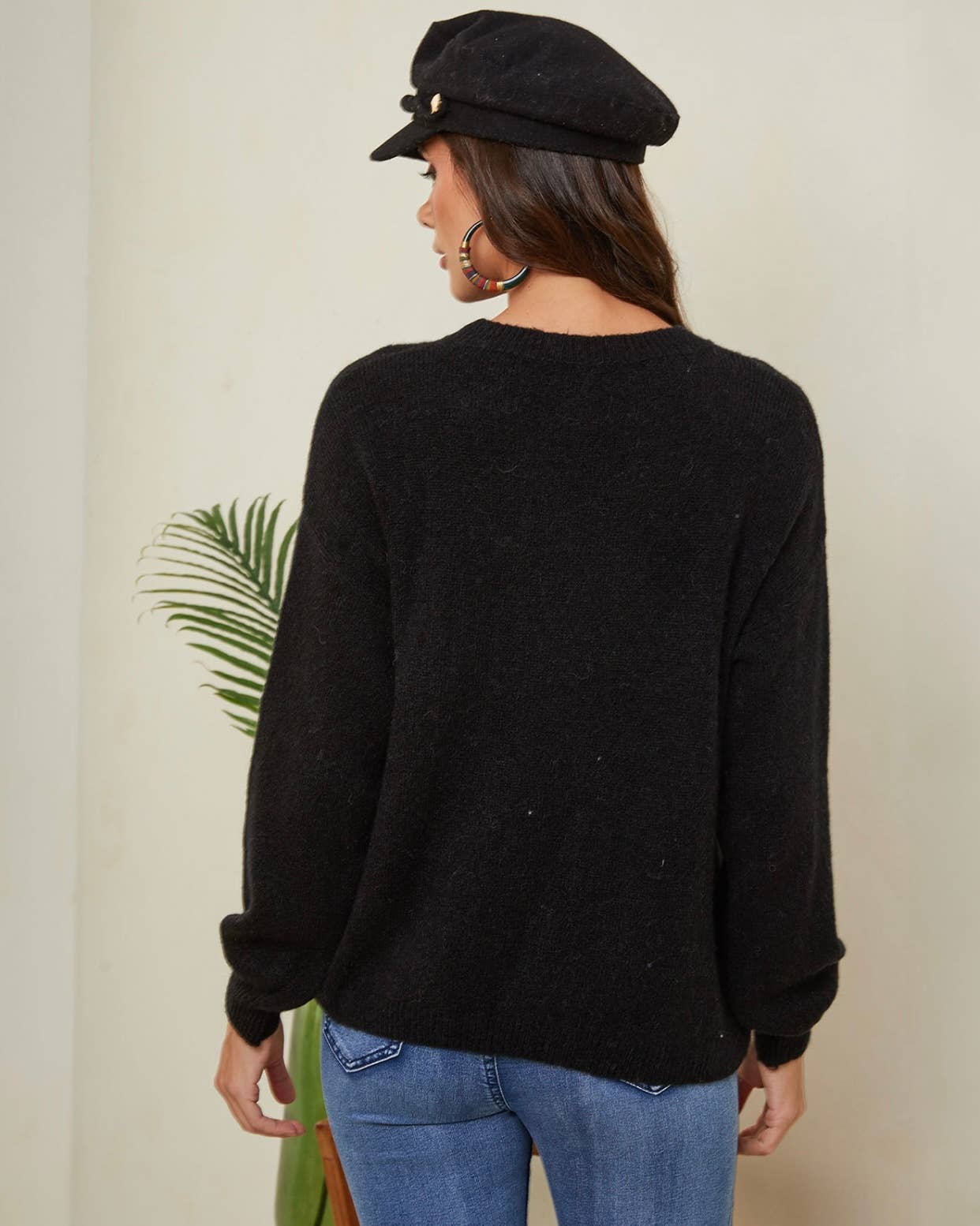LÉA & LUC - Vente Pull en maille – femme - PULL en ALPACA REF 80042
