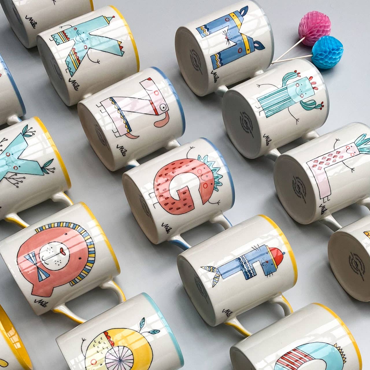 Mila Design - Wholesale Coffee Mug - Becher Hey, J2