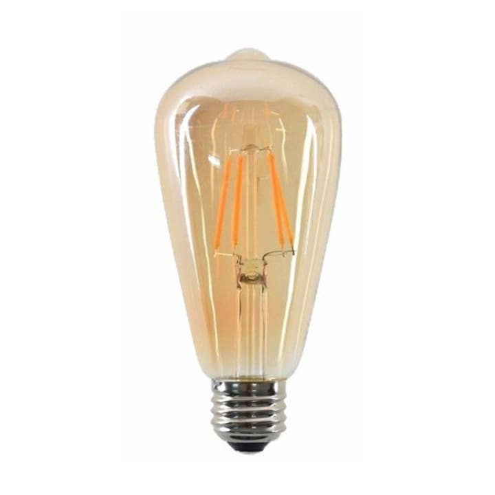 Ledsone - Wholesale Light Bulb/Puck - ST64 E27 4W Dimmable Vintage LED Retro Classic Filament Bulb0