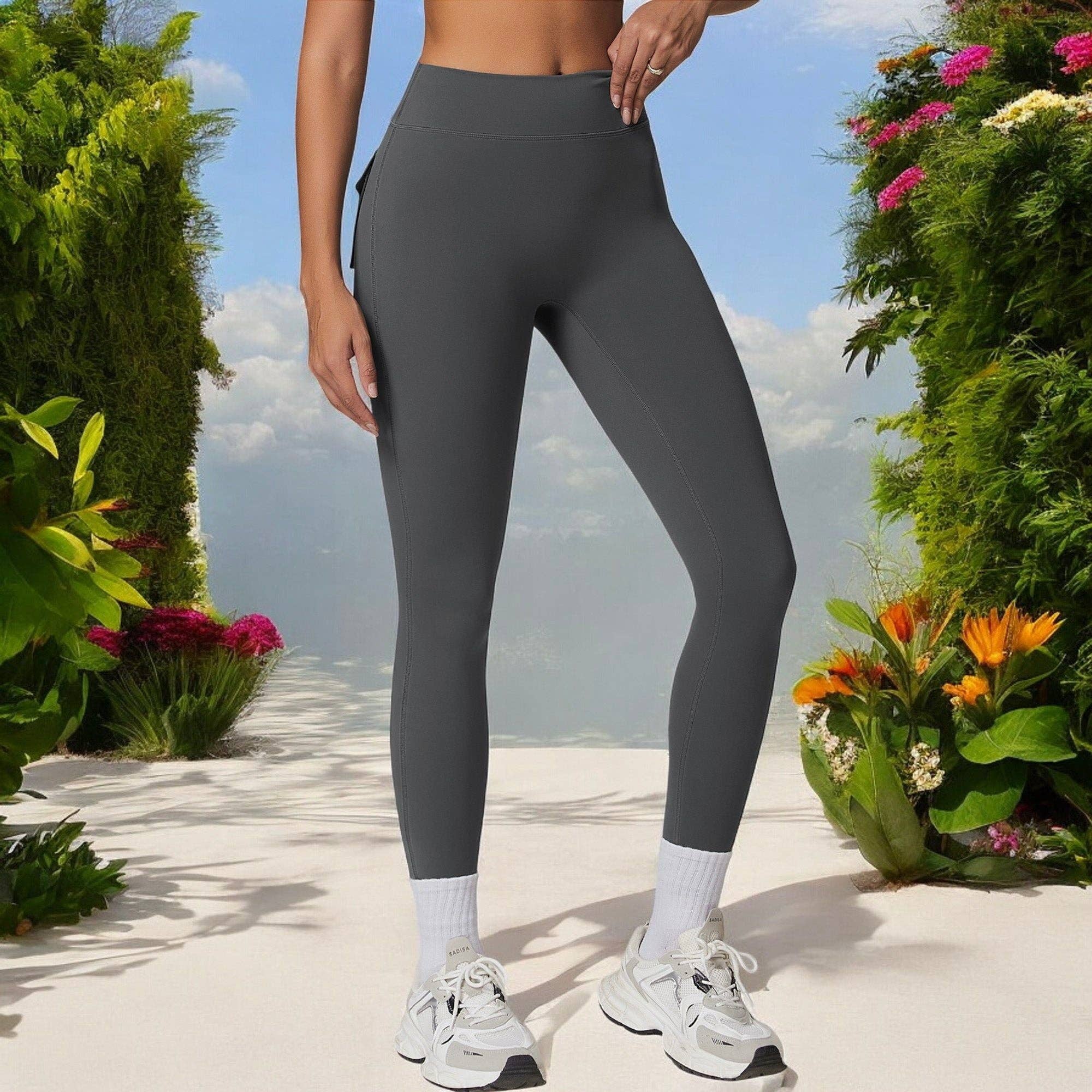 Active by Anna-Kaci – Engroshandel Sports-/loungeleggings – til kvinder – High Waist Leggings i fuld længde til yoga og hverdag21
