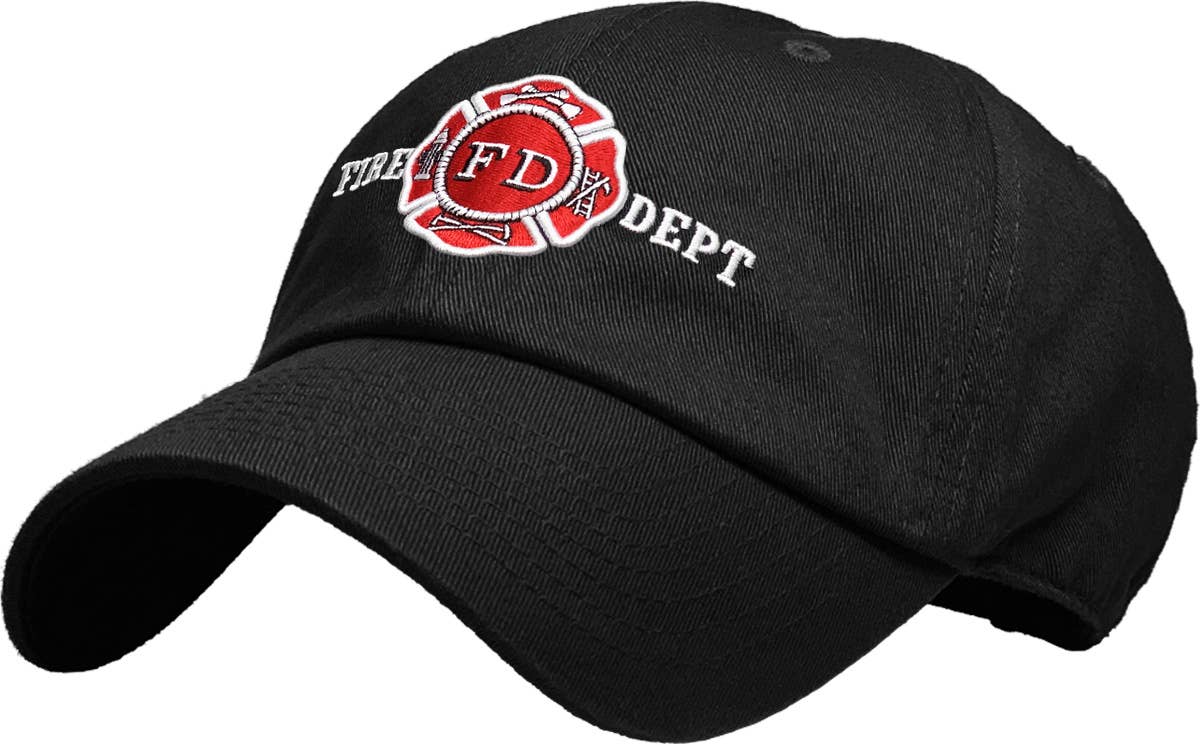 KBETHOS - Vente Casquette de baseball – homme - Casquette vintage « FIRE DEPARTMENT » pour homme12