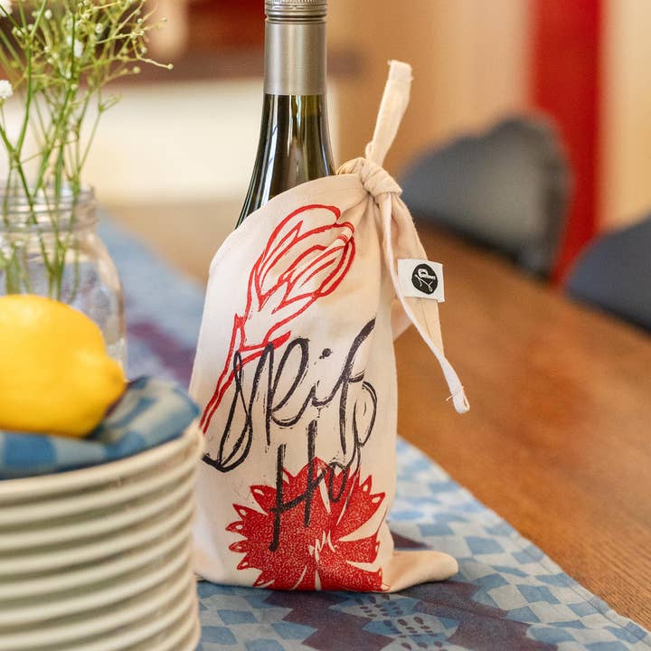 Borsa Piccola Stampata a Blocchi per la vendita all'ingrosso da parte di Letterpress PLAY