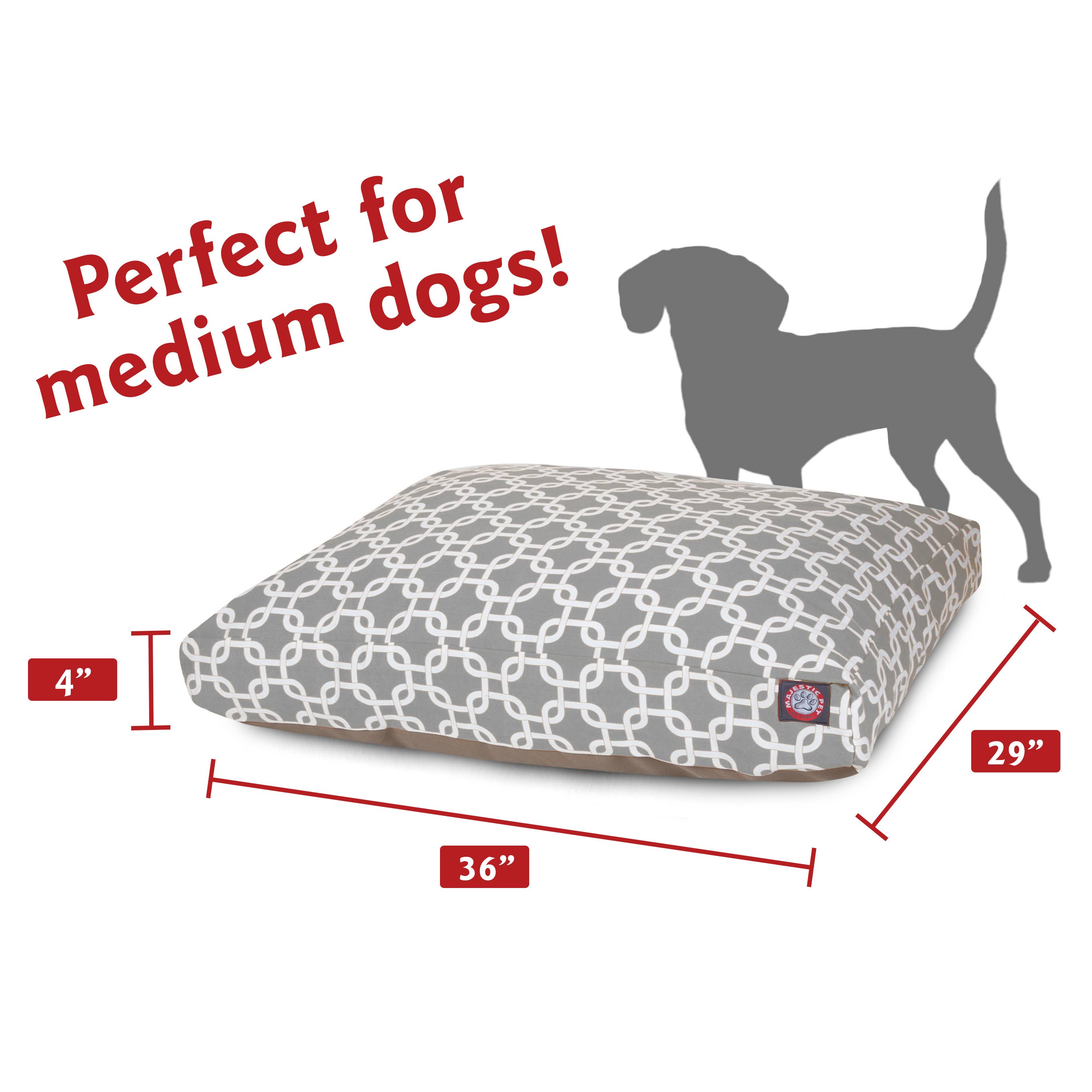 Majestic Pet Products - Vente Panier – chien - Lit pour chien Links Rectangle1