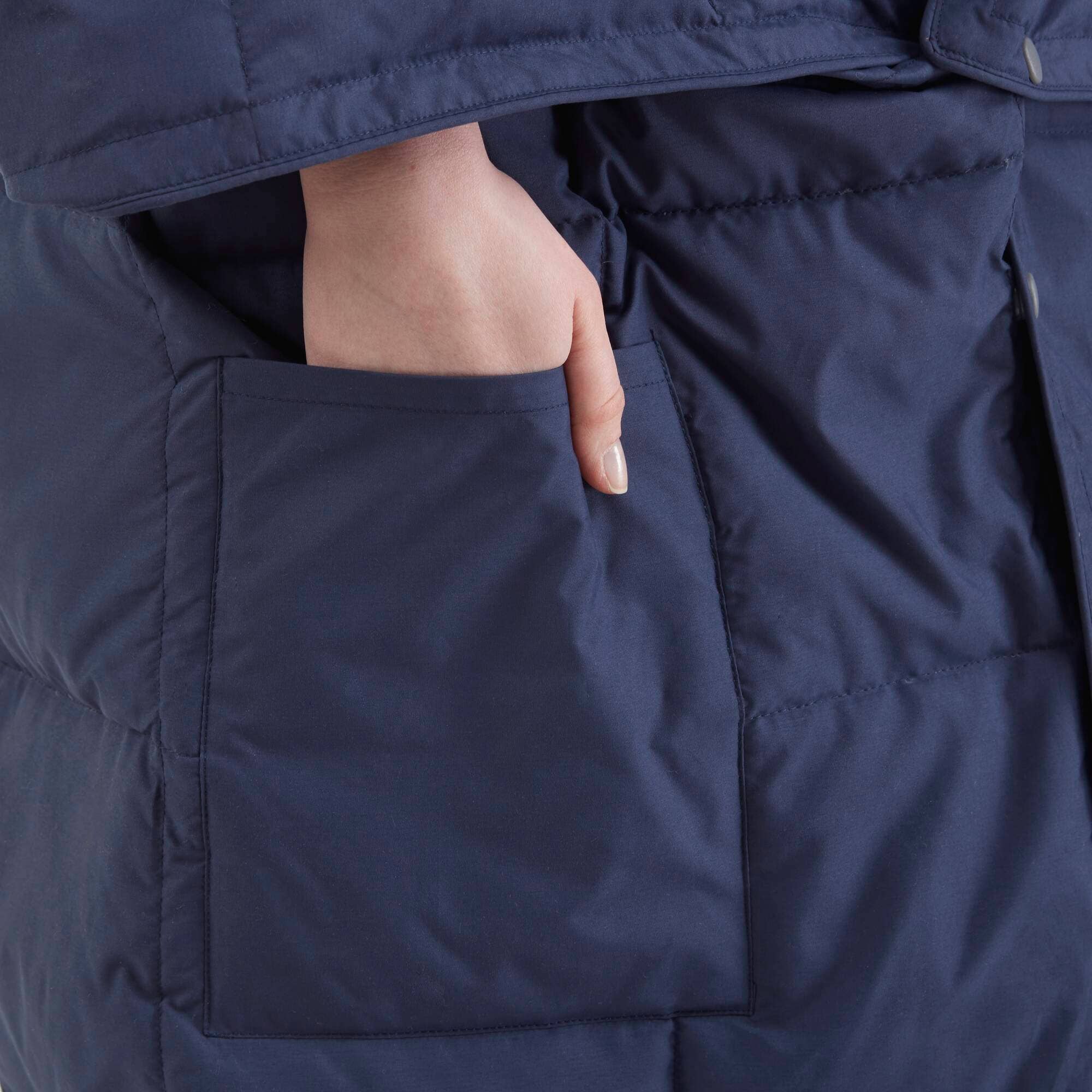 Olliix - Wholesale Throw Blanket - Outdoor Camping Wearable Blanket Goose Feather & Down, Blue8