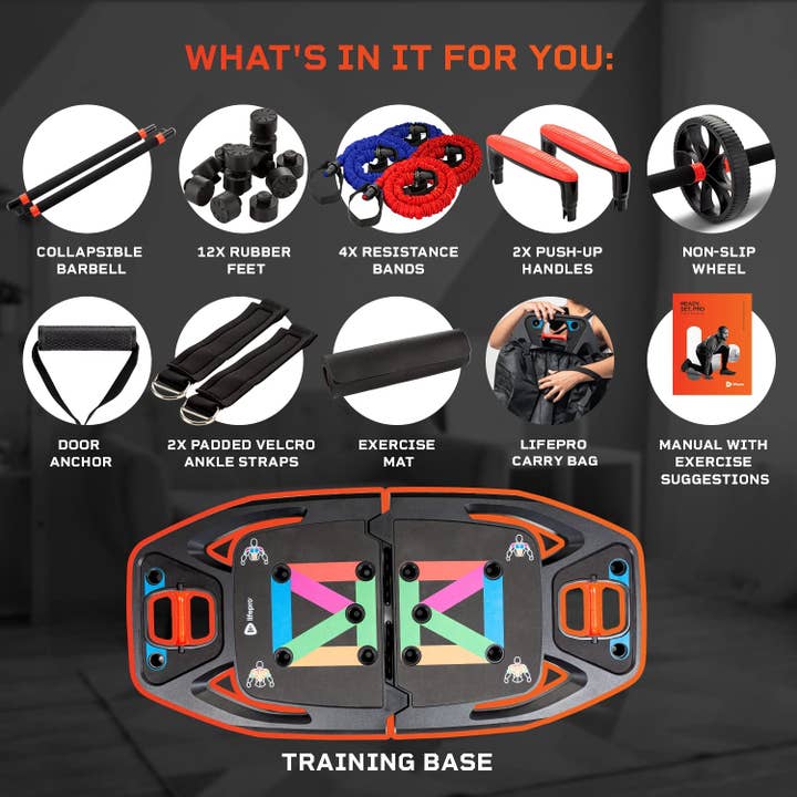 LifePro - Wholesale Fitness Equipment - Lifepro Infinity Box - Complete Workout Set
