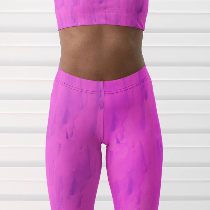 Purple Goo Leggings for wholesale by Dukiri Apparel