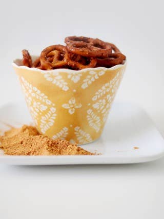 Bacon Cheddar Pretzels/5.5 oz resealable for wholesale by Rhino Pretzels by the Gourmet Rhino