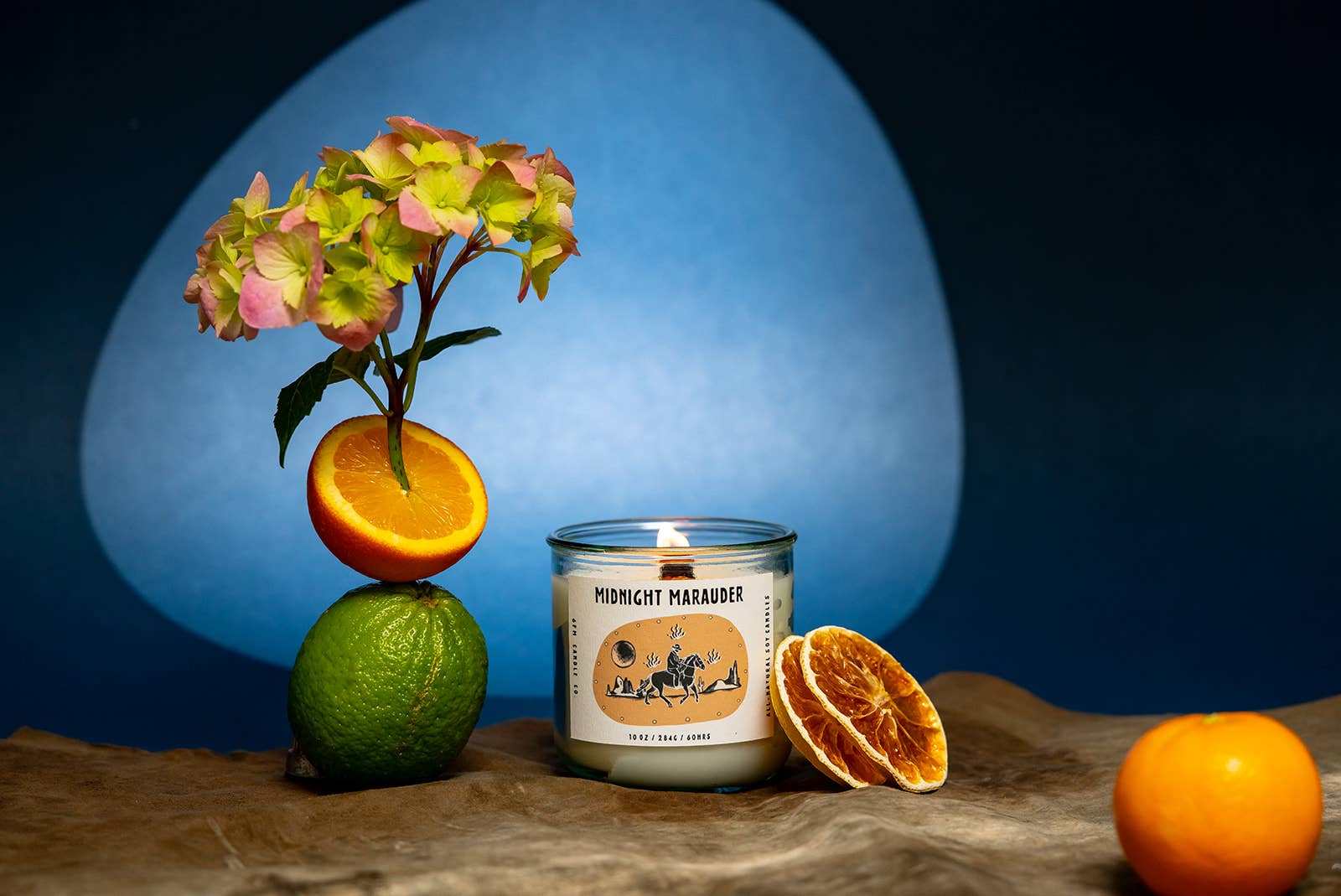 6pm Candle Co. - Wholesale Jar/Filled Candle - Midnight Marauder - 10oz Soy Candles1