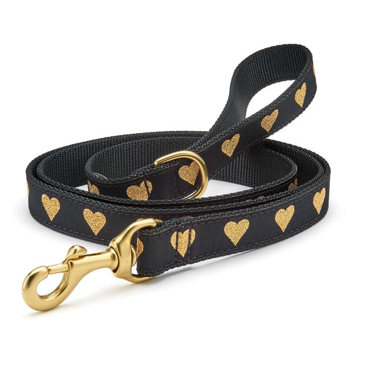 Up Country, Inc. - Wholesale Pet Leash - Dog - Heart of Gold Dog Lead