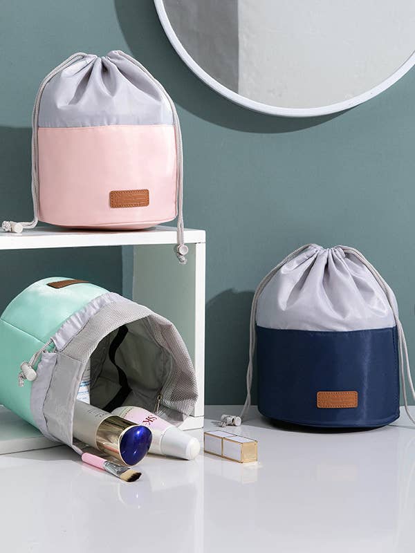 2-Tone kosmetik tasker for engroshandel hos Threaded Pear