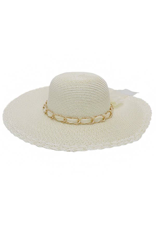 Cap Zone - Vente Chapeau de paille – femme - Chapeau de paille Toyo à bord souple avec ruban de toile de jute7
