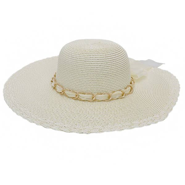 Cap Zone - Vente Chapeau de paille – femme - Chapeau de paille Toyo à bord souple avec ruban de toile de jute7