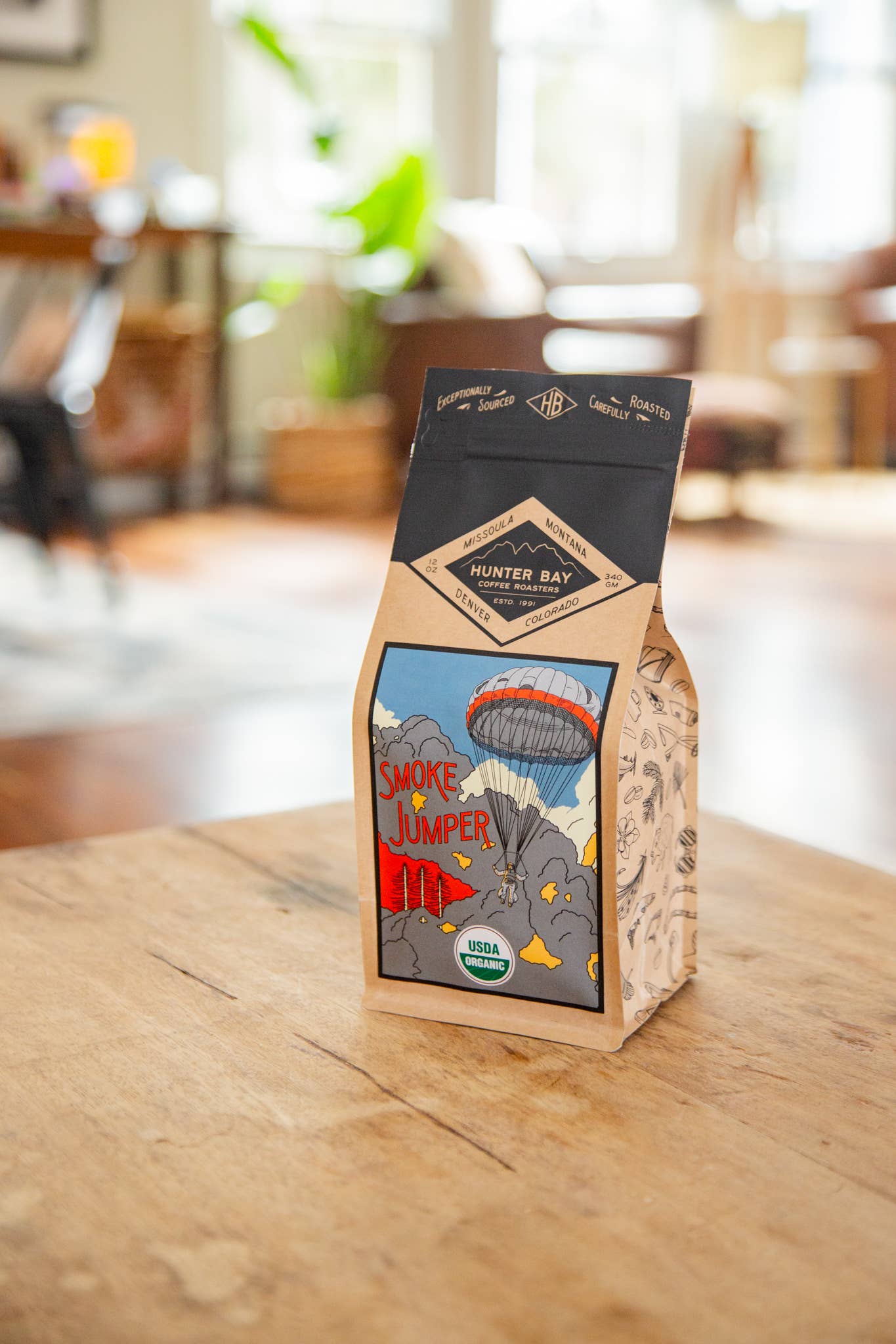 Hunter Bay Coffee Roasters - Wholesale Coffee Beans - Smoke Jumper - Whole Bean - Organic1