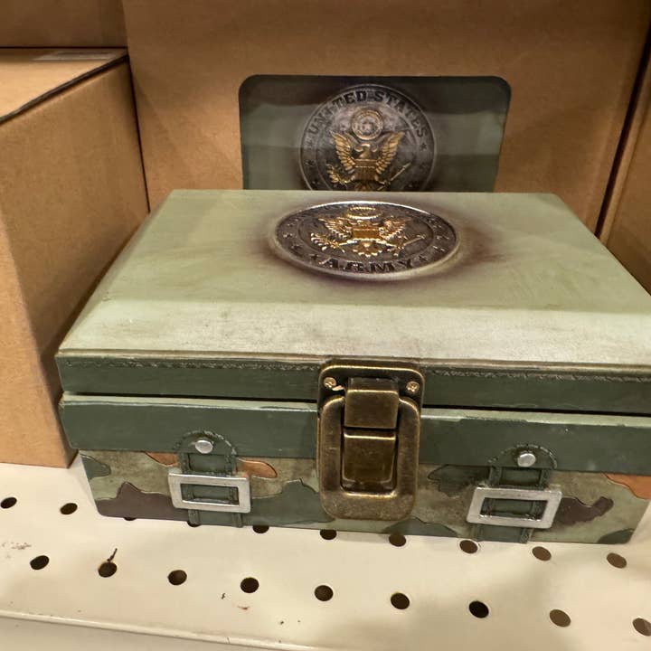 Broads Market - Vendita all'ingrosso Scatole decorative - Scatola militare Army1