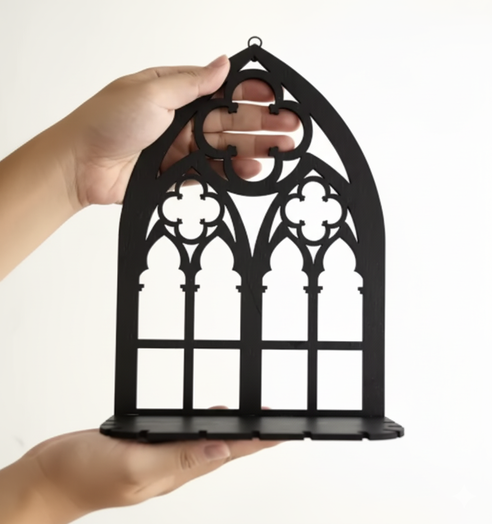 Buddha Ayurveda – Großhandel Wandregale – Boho Holz Kristall Display-Ständer – Wandhängeregal2