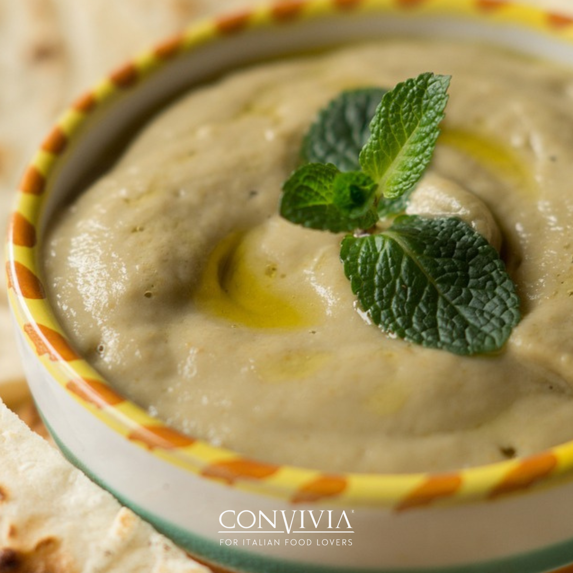 CONVIVIA for italian food lovers - Wholesale Tapenade - Organic aubergine pâté 190g3