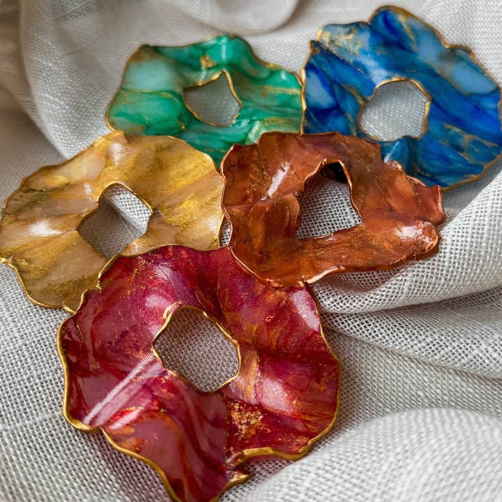 Crispy Leaf Earrings for wholesale by Atiwo