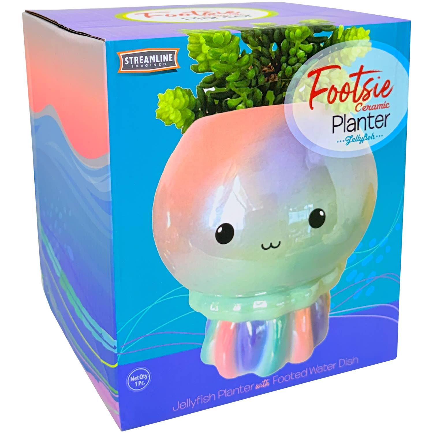 Streamline - Wholesale Plant Pot - Jellyfish Footsie Planter2