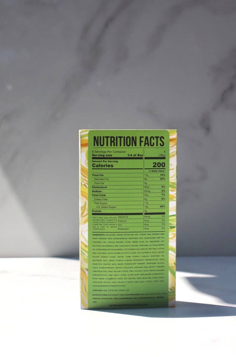 Firdaus Chocolate - Vente Barre chocolatée - Barre de chocolat de Dubaï3