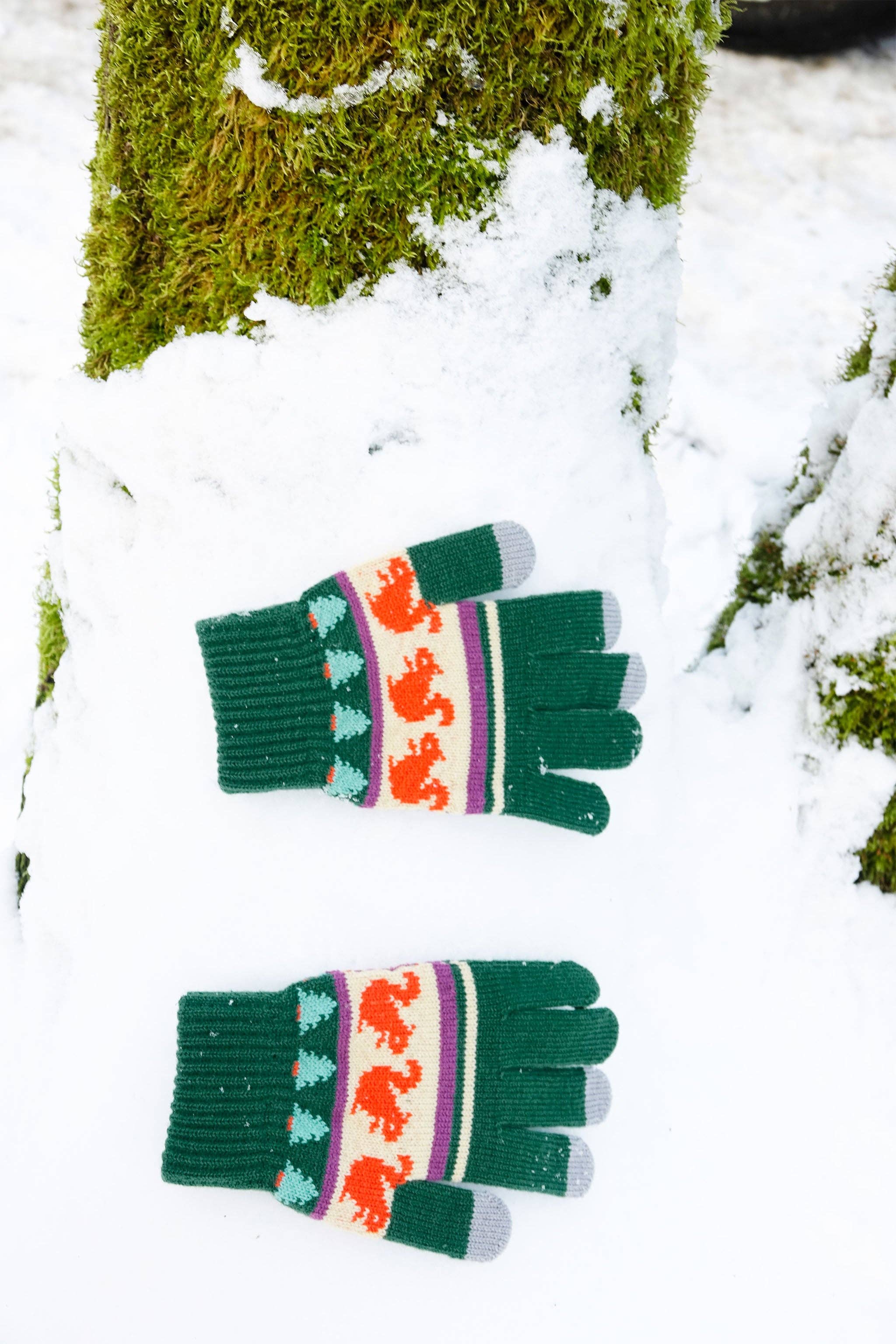 Northern Icons Creations INC – Engroshandel Handsker - Unisex – Forest Squirrel Strikhandsker2