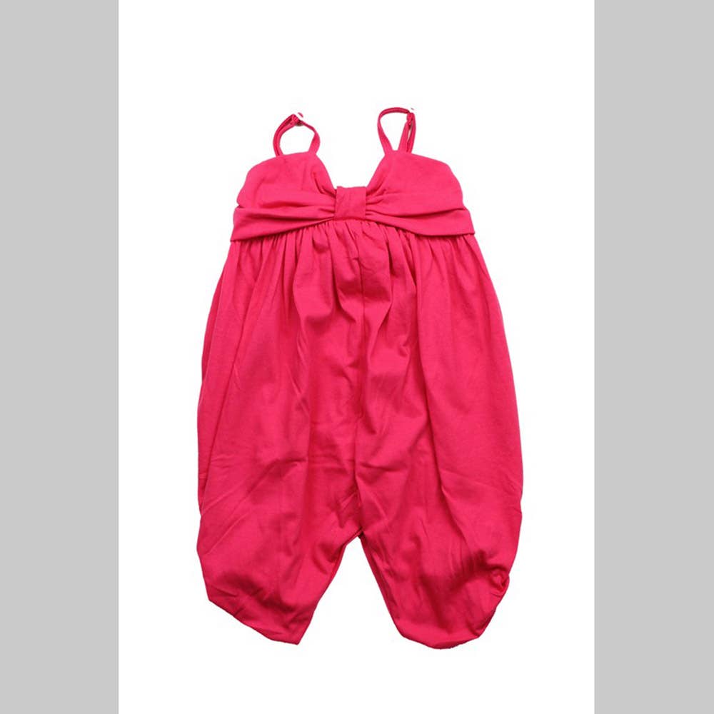 SISSYMINI - Wholesale Jumpsuit - Kids - Button-Hem Ankle Jumper For Girls & Toddler 747-21513