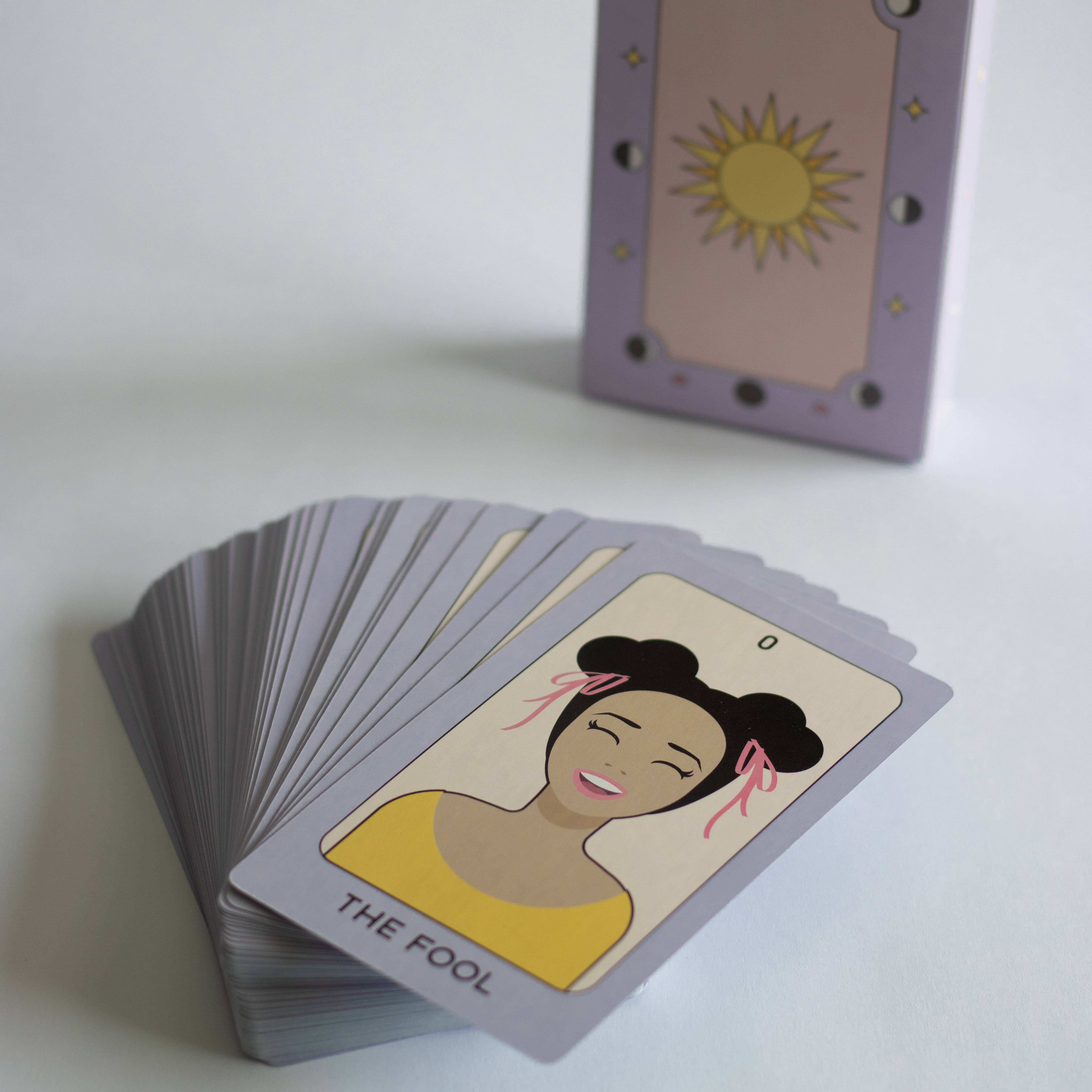 Mulberry Moons – wholesale Tarot-kort – Pastell Magic Tarot7