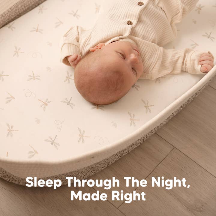Meadow Isla Bassinet Mattress Sheets Fitted for Baby Girls, Boys for wholesale on Faire