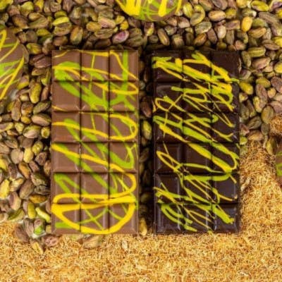 ADG Diffusion - Wholesale Chocolate Bar - DUBAI MILK CHOCOLATE TABLET 170g x7